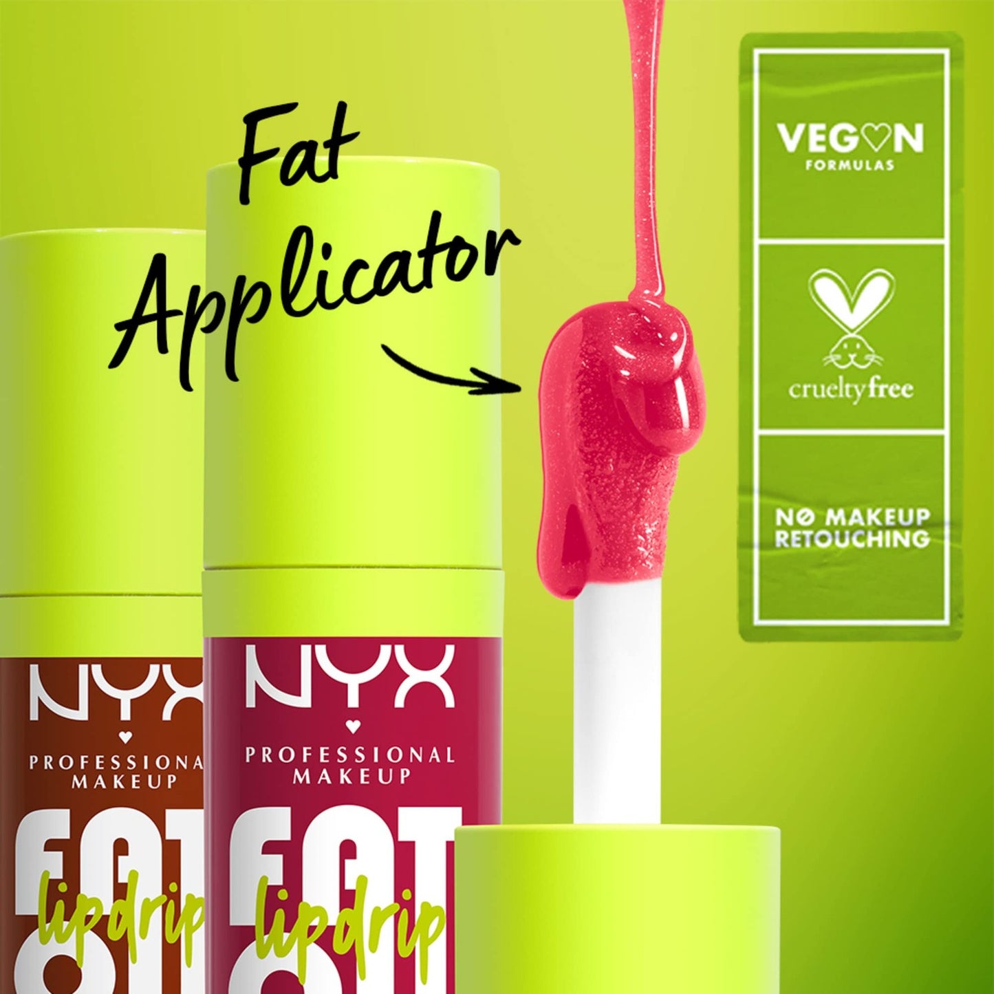2 PACK - NYX Fat Oil Lip Drip Creamy Lip Oil - FOLD02 Missed Call - 0.16oz/4.8mL