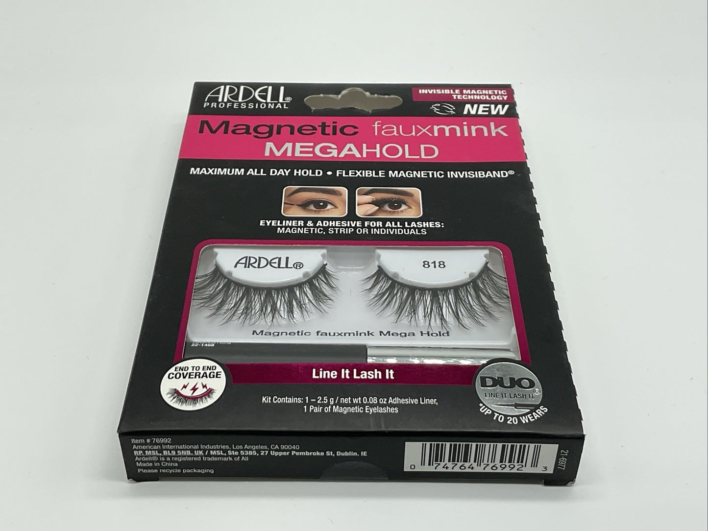 Ardell Professional Magnetic False Lashes Mega Hold - 818