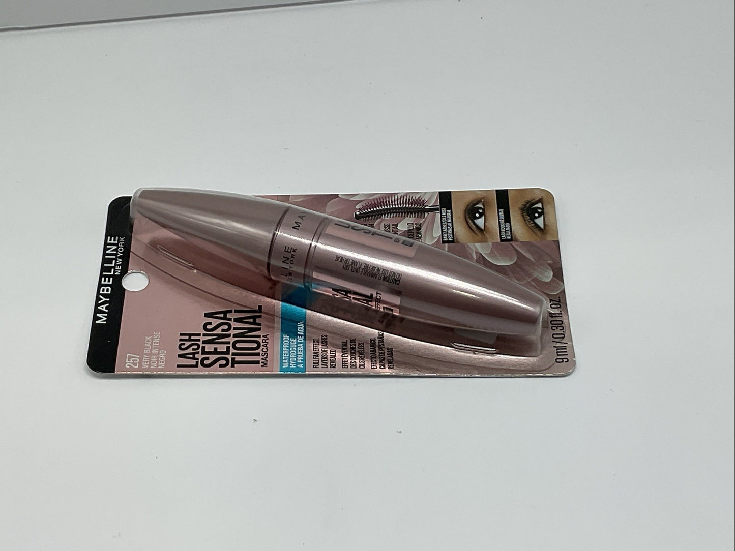 Maybelline Lash Sensational Waterproof Mascara - 257 Very Black - Single