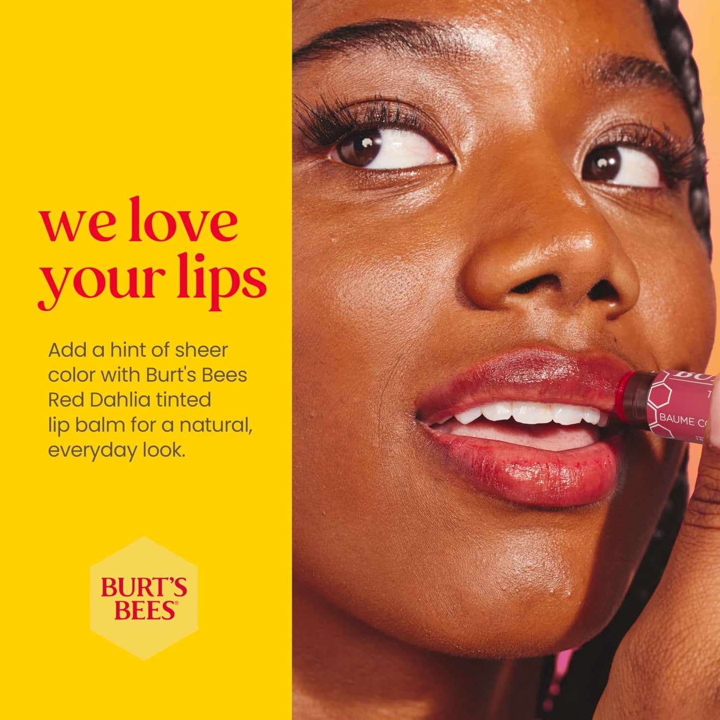Burt's Bees Tinted Lip Balm 0.15 oz - Red Dahlia