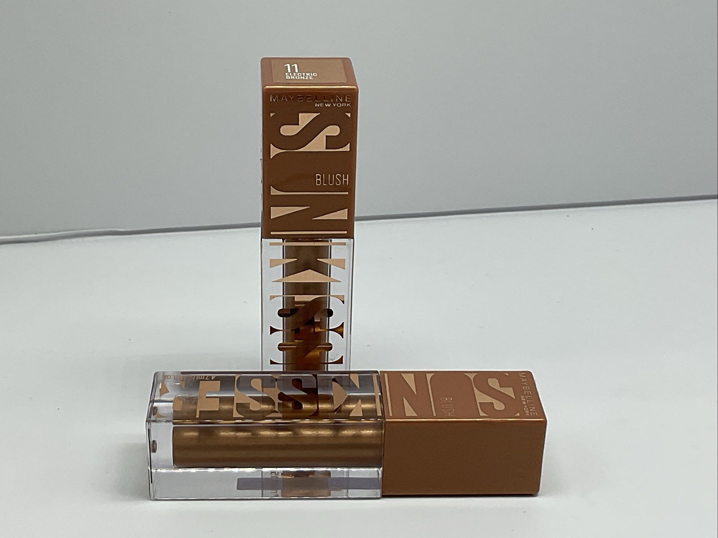 Maybelline Sunkisser Liquid Blush & Bronzer - 11 Electric Bronze - Set Of 2