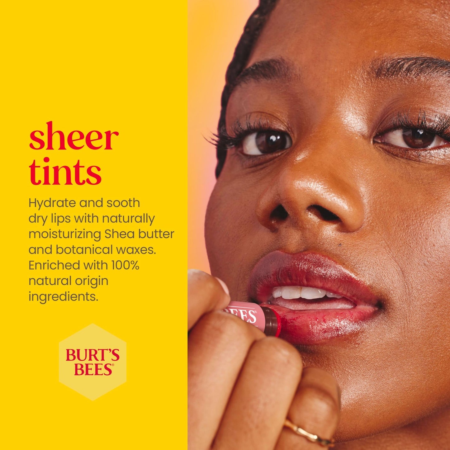 Burts Bees Tinted Lip Balm - Rose