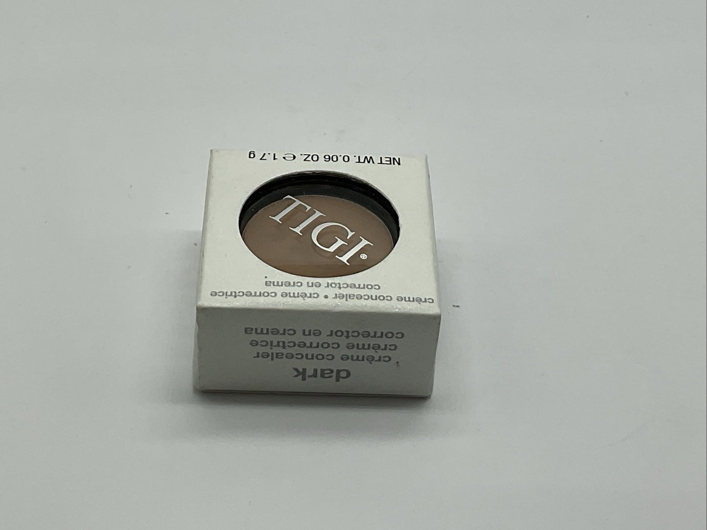 TIGI Creme Concealer Professional Cosmetics 0.06oz - Dark