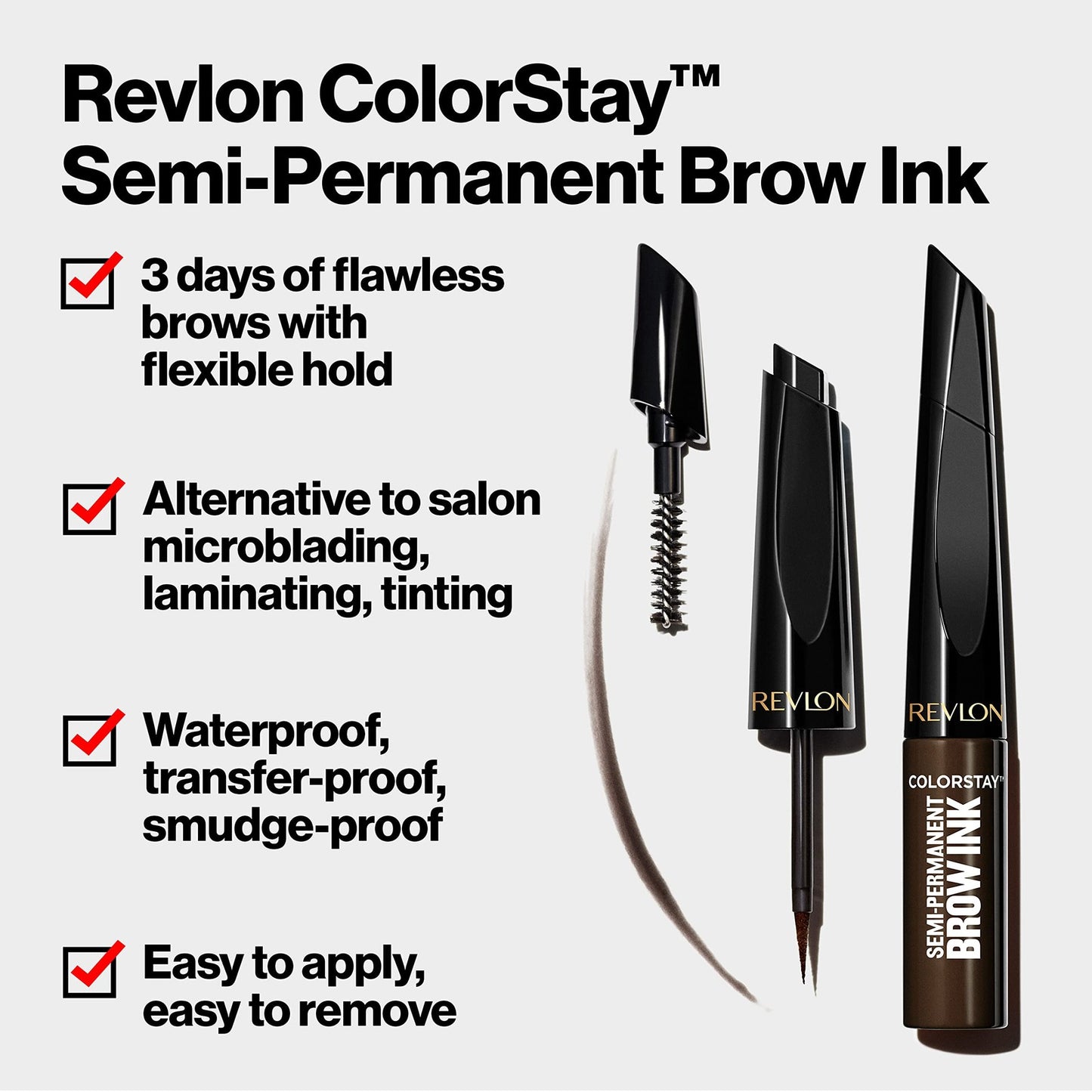 Revlon ColorStay Semi-Permanent Brow Ink 0.09 oz - 350 Blonde Ink