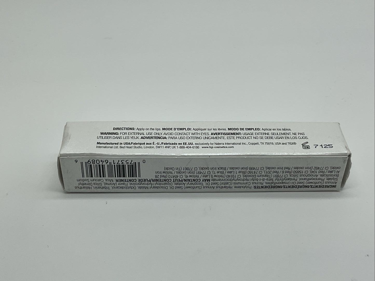 TIGI Cosmetics Luxe Lip-Gloss 0.11 Oz - Superficial