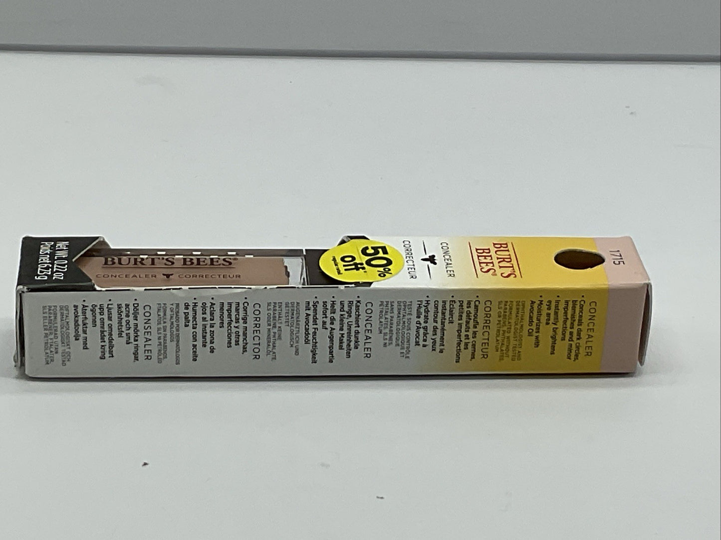 Burt's Bees Concealer Sealed 0.22 oz - 1715 Medium / Dark