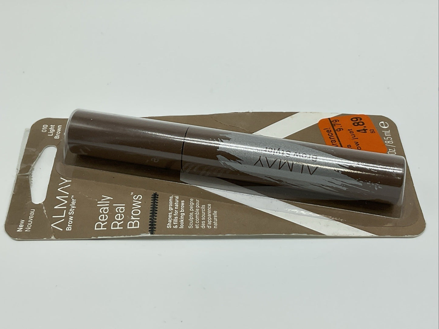 Almay Really Real Brows Eyebrow Mascara 0.29oz - 010 Light Brown