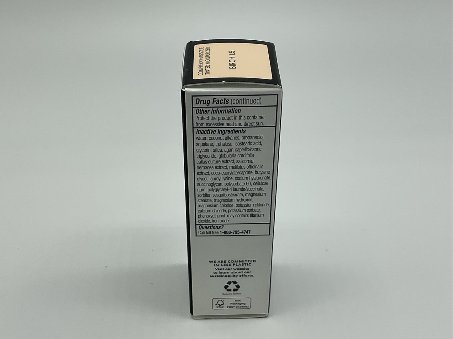 BareMinerals Complexion Rescue Tinted Hydrating Gel Cream 0.5oz - BIRCH 1.5