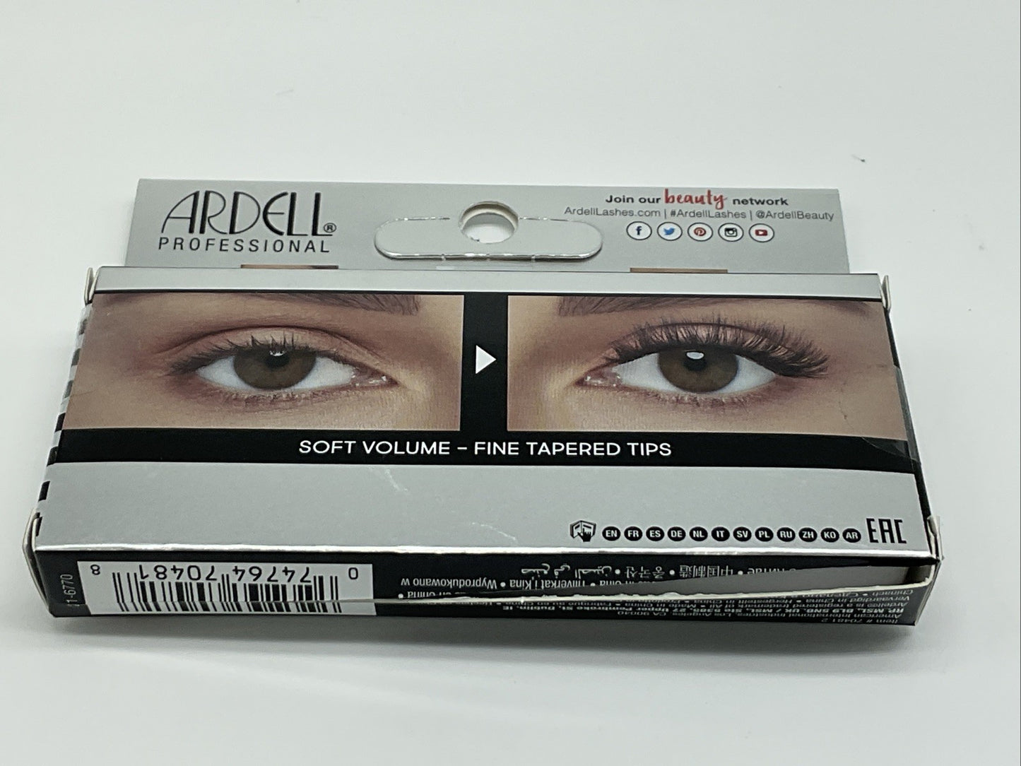 Ardell Professional 3D Faux Mink Eyelashes Layered and Lightweight - 858