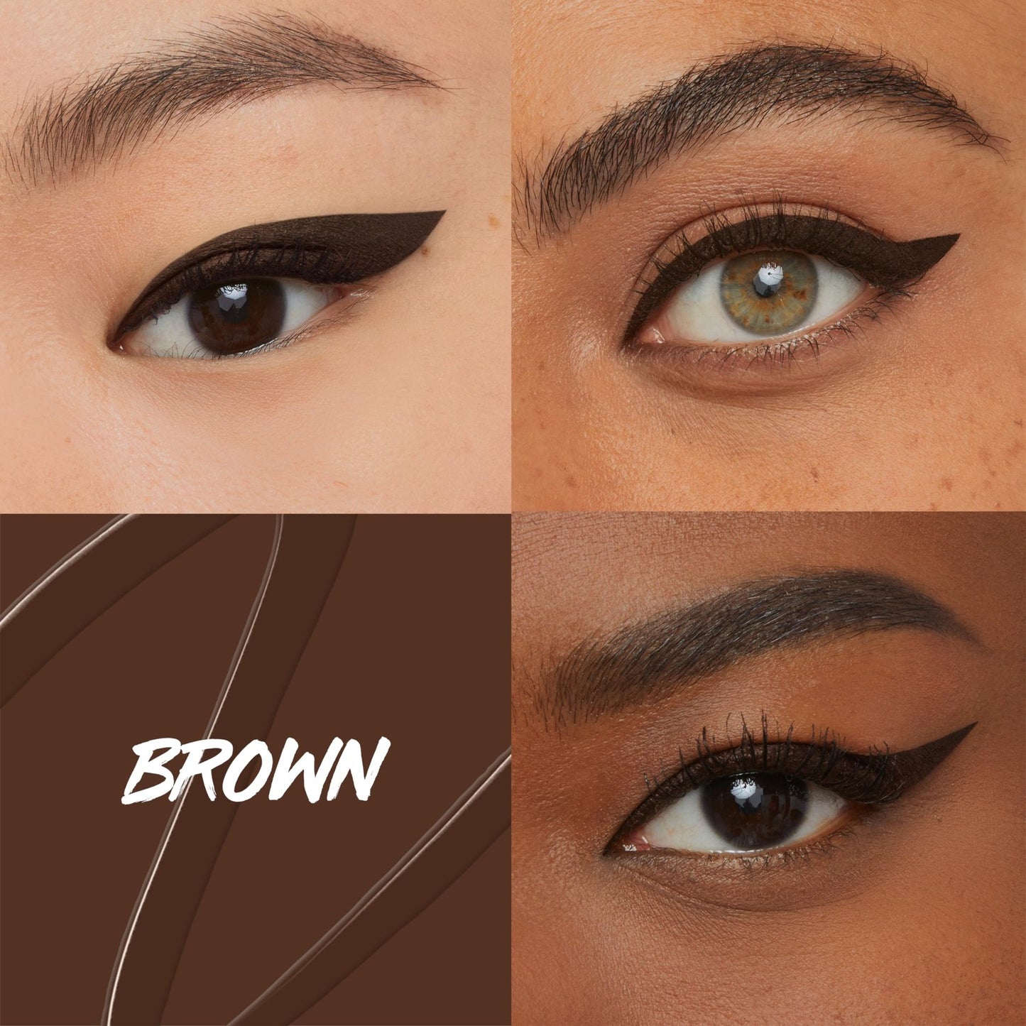 2 Pack - Maybelline Master Precise All Day Liquid Eyeliner 111 Brown
