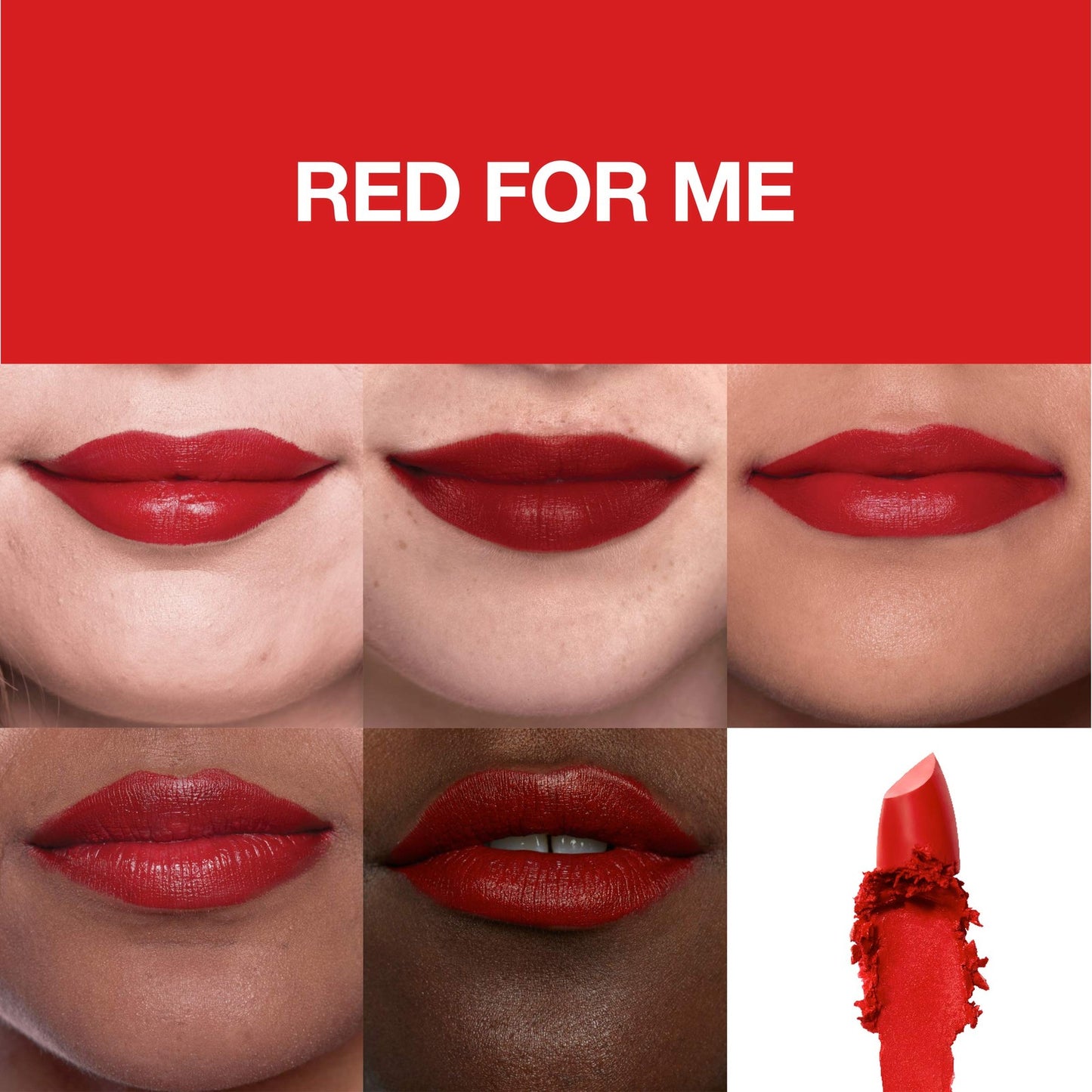 2 PACK - Maybelline Color Sensational Lipstick - 382 Red For Me