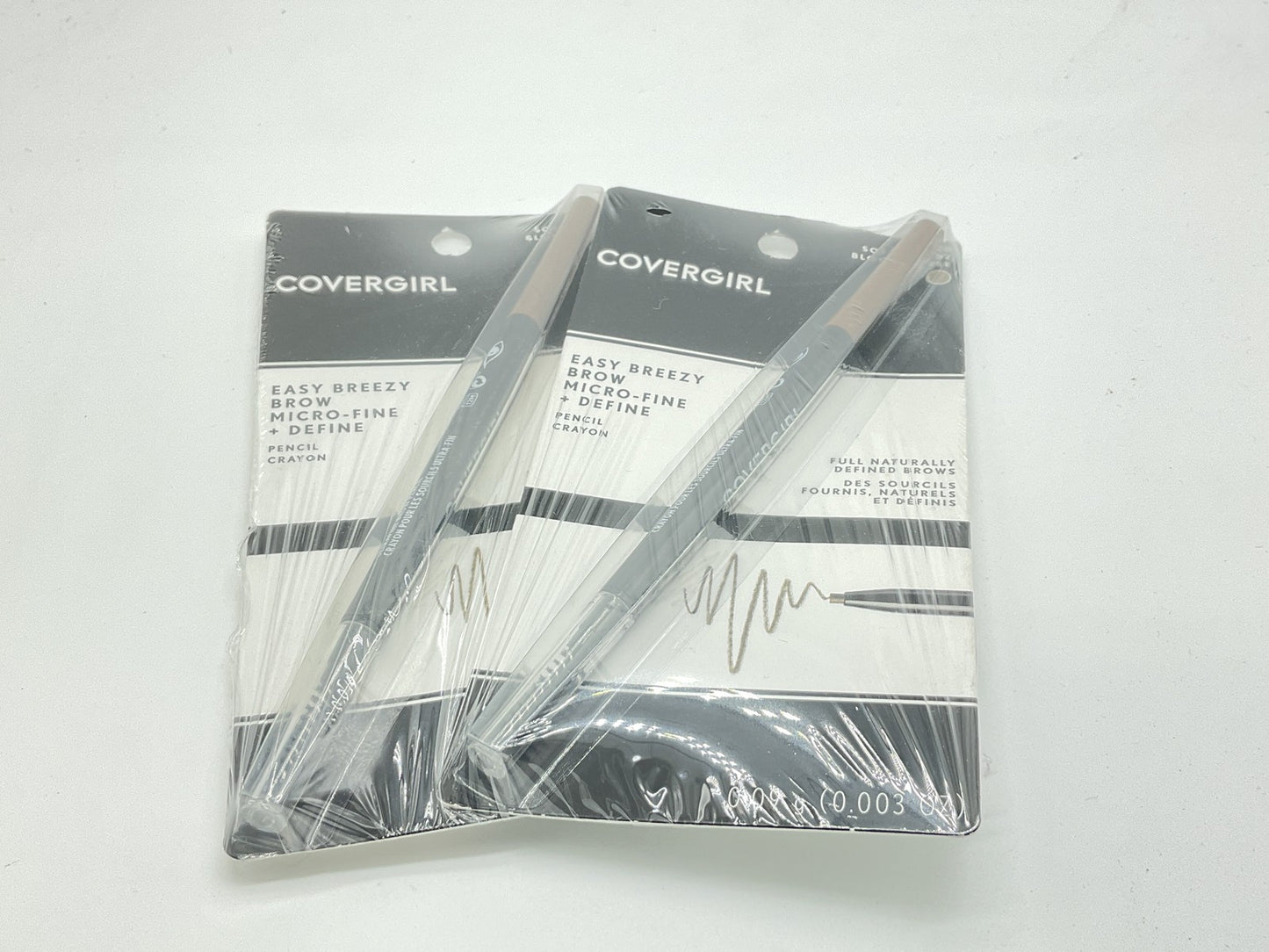 2 Pack - CoverGirl Easy Breezy Brow Micro-Fine + Define - 720 Soft Blonde