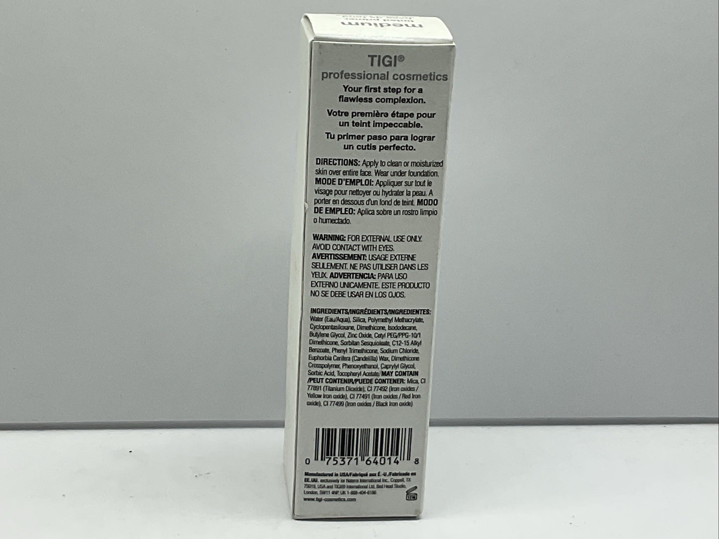 TIGI Professional Cosmetics Tinted Primer - 7193 Medium