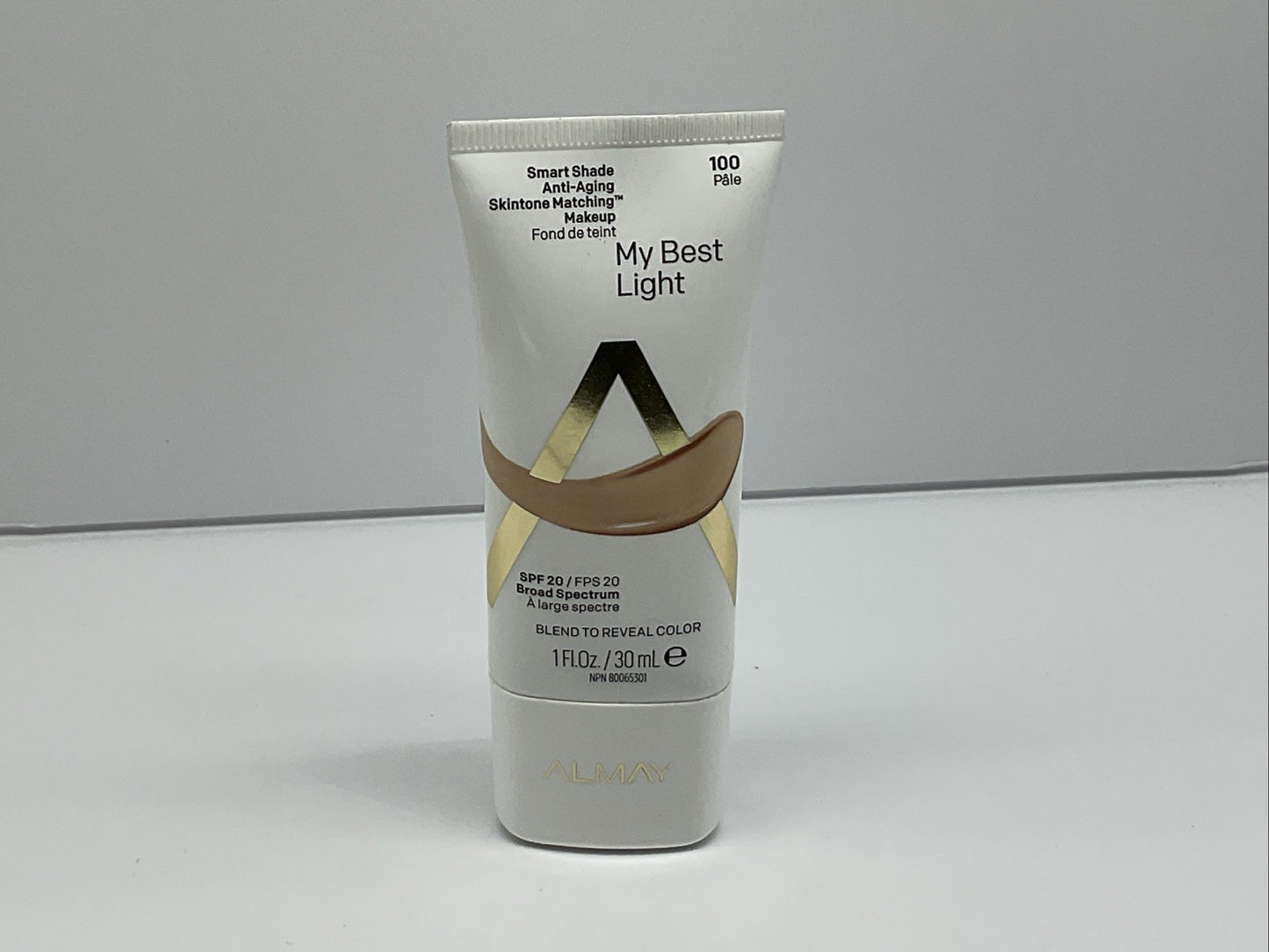 Almay My Best Light Smart Shade Makeup - 100 Pale - Single