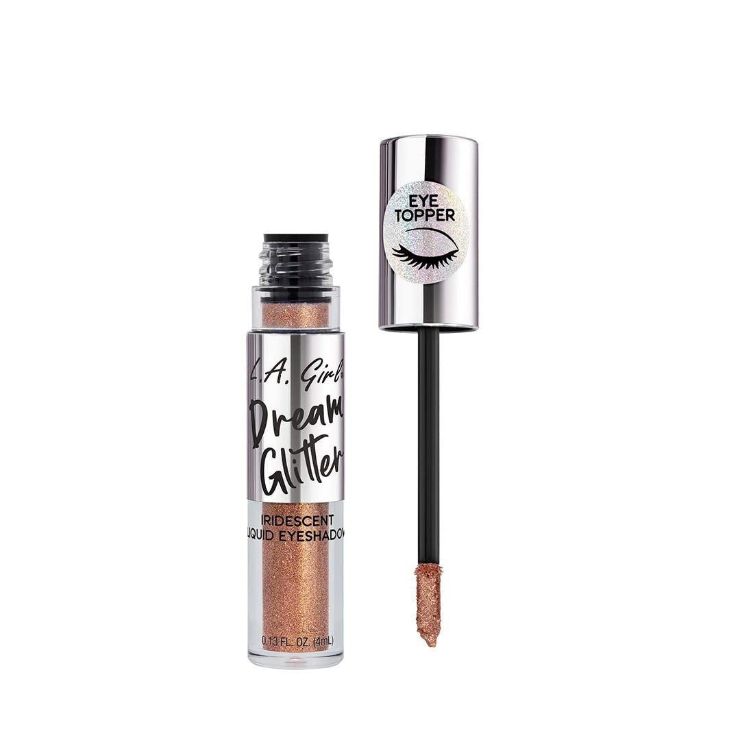 L. A. Girl Dream Glitter Iridescent Liquid Eyeshadow - GES99 Rose Gold