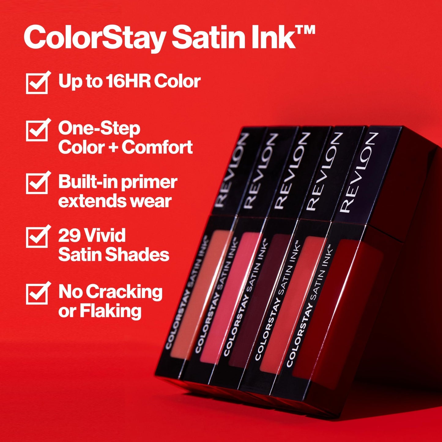 3 PACK - Revlon ColorStay Satin Ink Lipcolor - 015 Fire & Ice