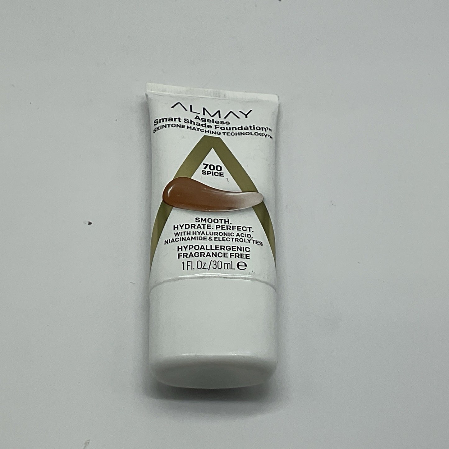 Almay Ageless Smart Shade Liquid Foundation Makeup - 700 Spice - Single