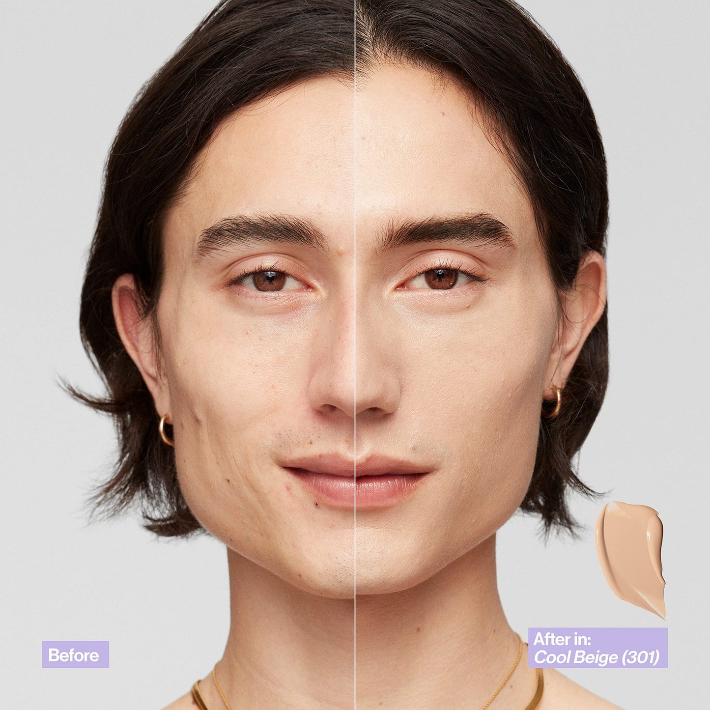 2 PACK - Revlon Illuminance Skin Caring Foundation Hyaluronic Acid, 405 Hazel