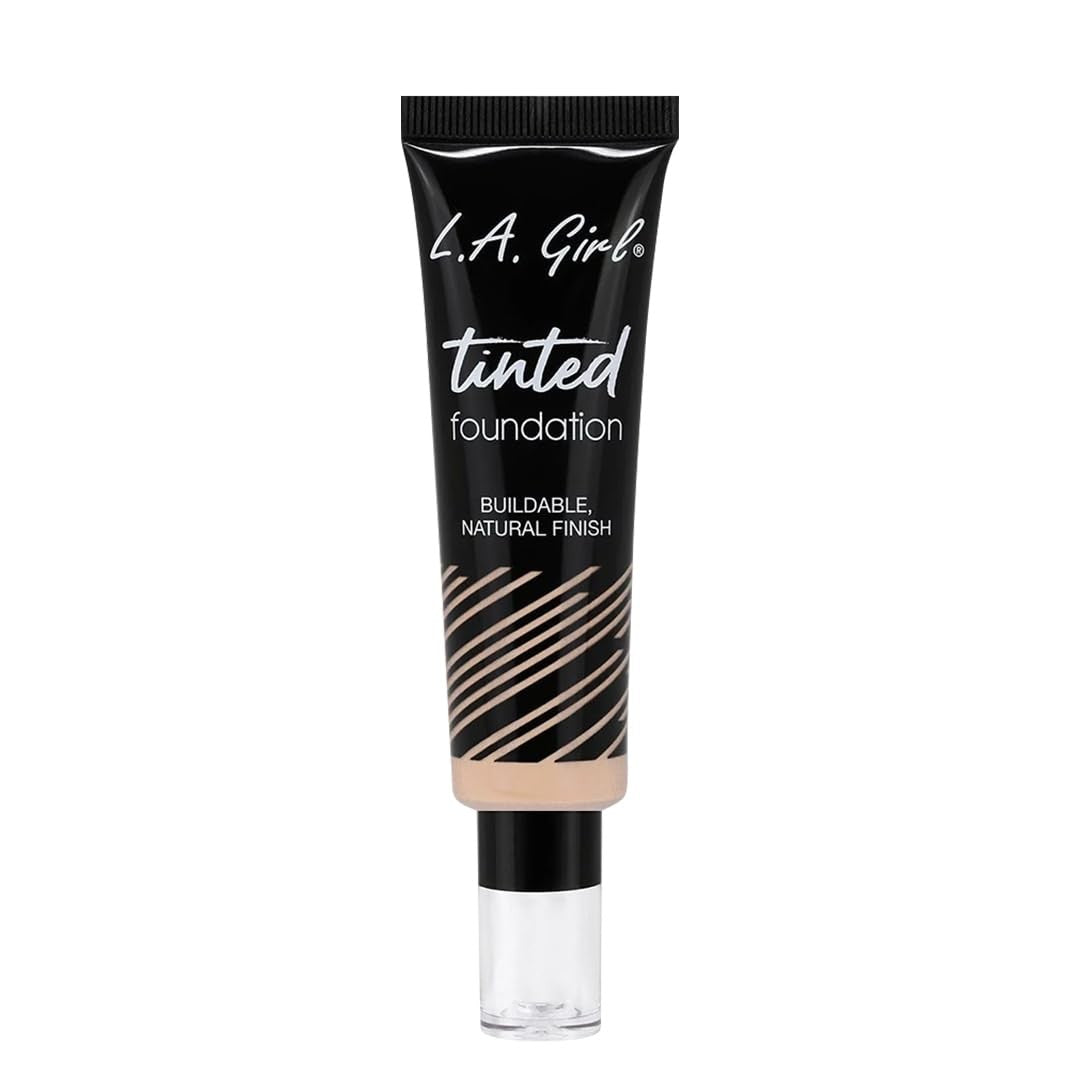 L.A. Girl Tinted Foundation, Porcelain GLM752, 2 pack