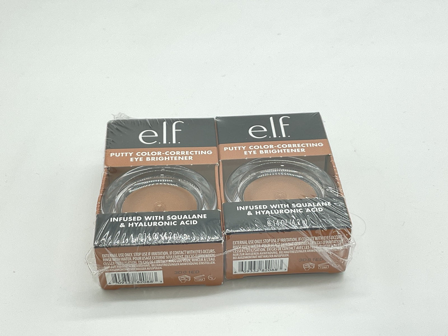 2 PACK - e.l.f.Putty Color Correcting Eye Brightener - 82008 Deep Rich