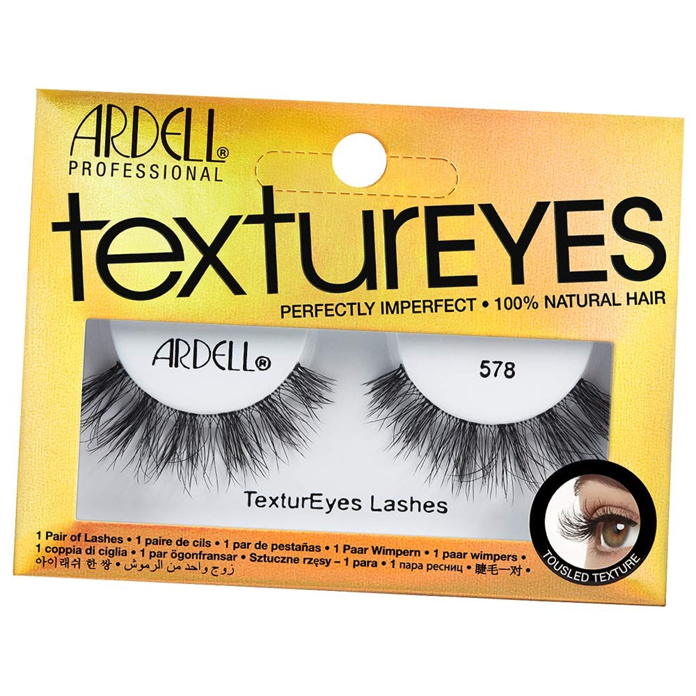 3 PACK - Ardell Professional TexturEyes Lashes - 578 Natural Hair