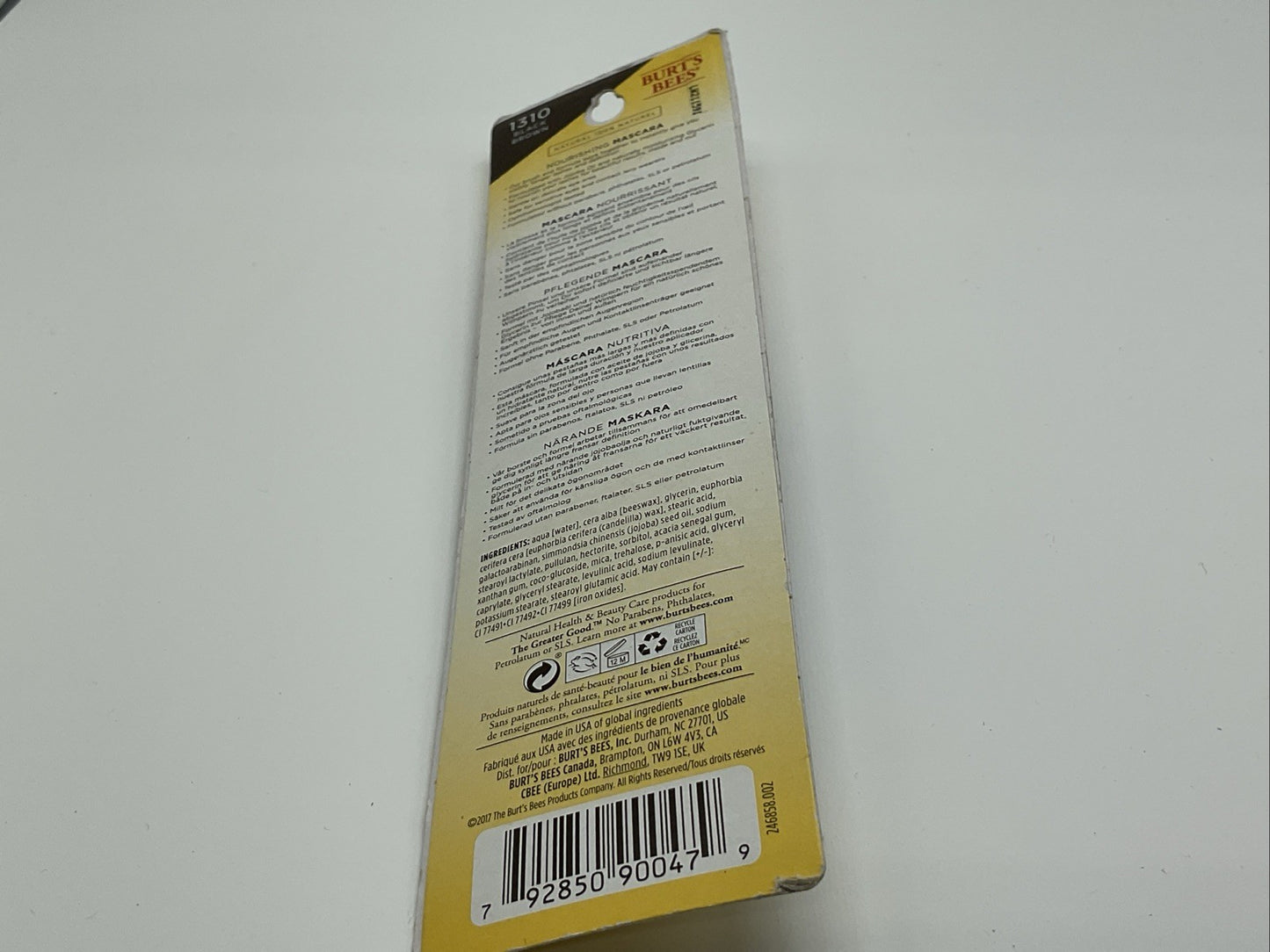 Burt's Bees Instant Volumizes Mascara - 1310 Black Brown