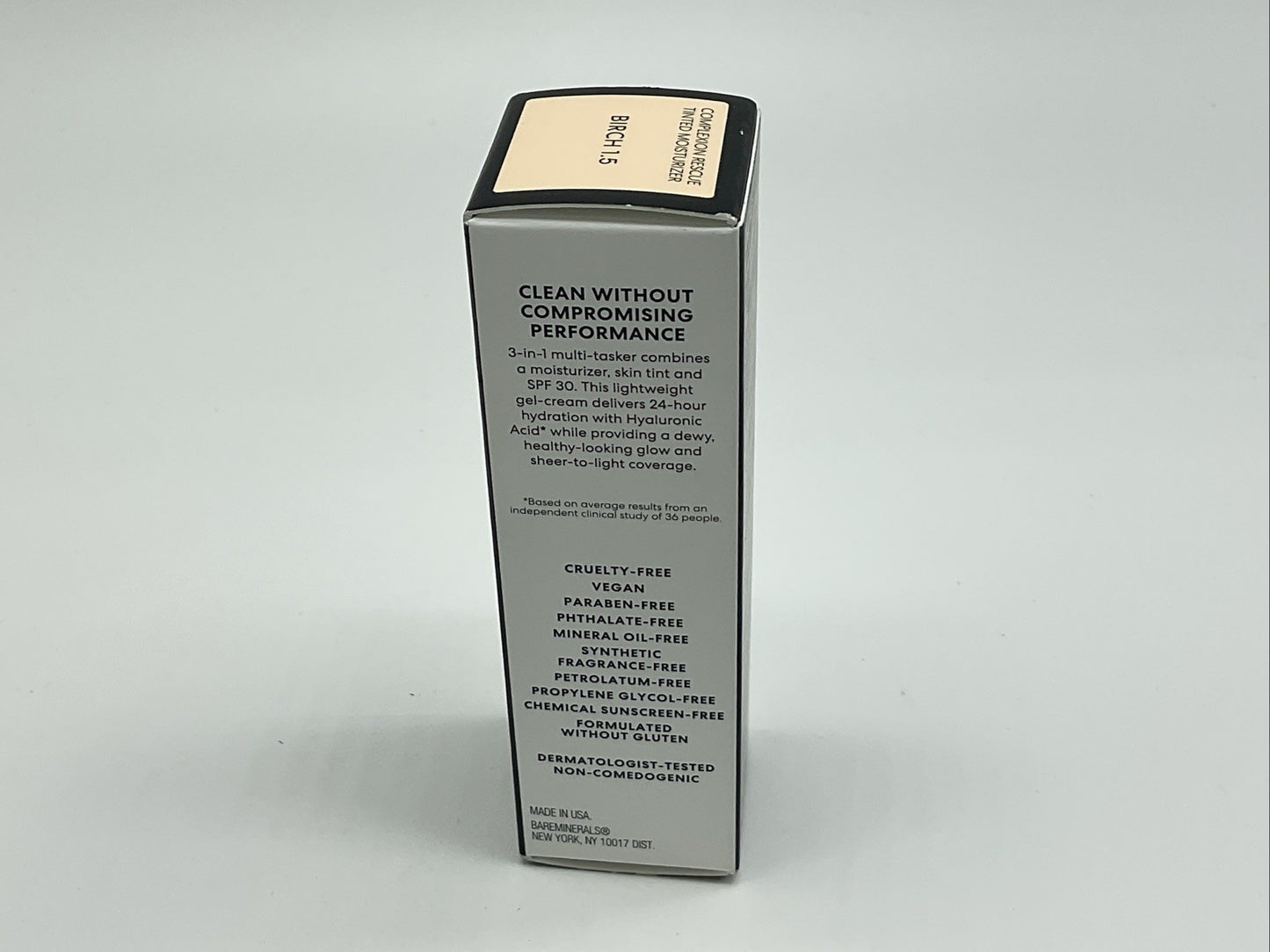 BareMinerals Complexion Rescue Tinted Hydrating Gel Cream 0.5oz - BIRCH 1.5