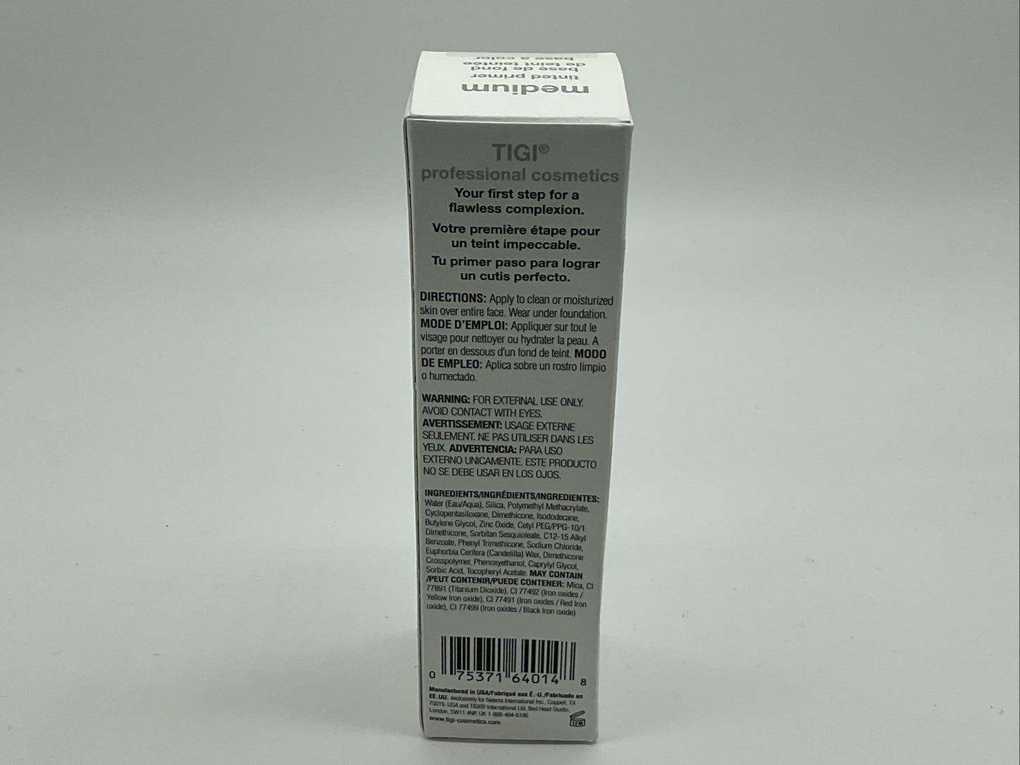 TIGI Professional Cosmetics Tinted Primer 0.95 Oz - Medium