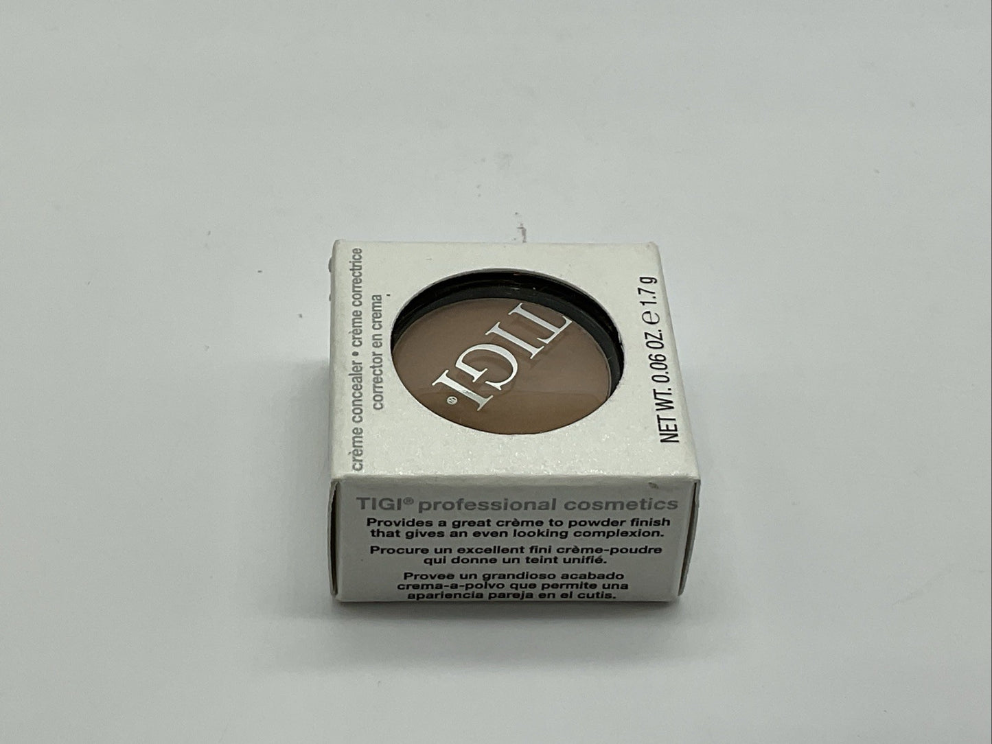 TIGI Creme Concealer Professional Cosmetics 0.06oz - Dark