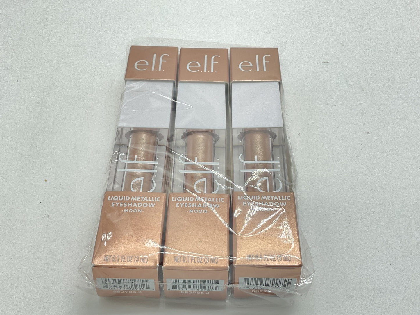 3 PACK - e.l.f. Liquid Metallic Eyeshadow - Moon