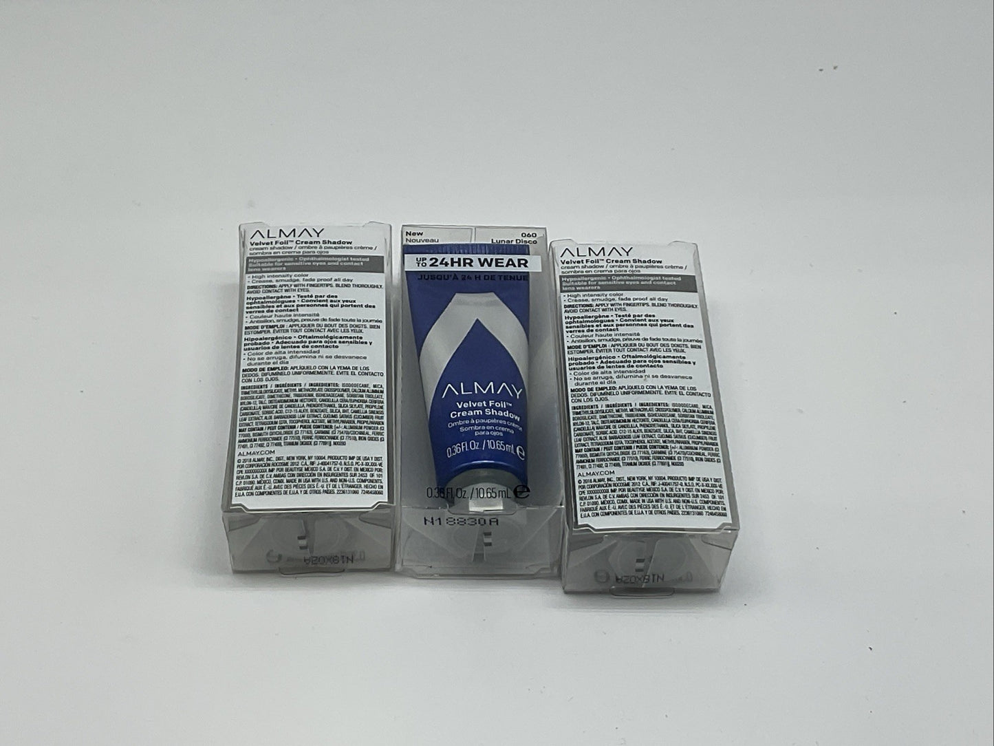 Revlon Almay Velvet Foil Cream Shadow - 060 Lunar Disco - Set Of 3