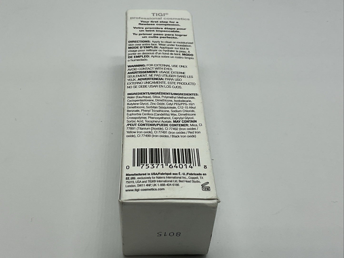 TIGI Professional Cosmetics Tinted Primer 0.95 Oz - Medium