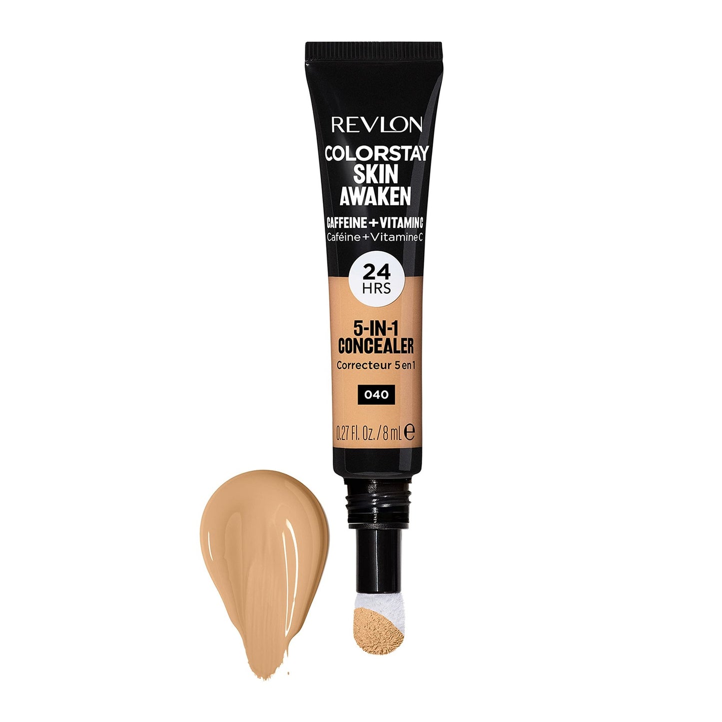 Revlon ColorStay 5-in-1 Concealer, Medium, 040, 0.27 fl oz