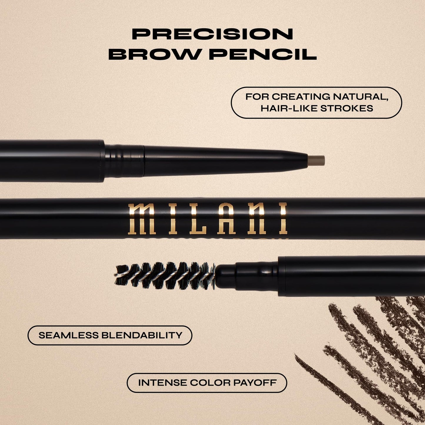 Milani Precision Brow Pencil (Ebony)