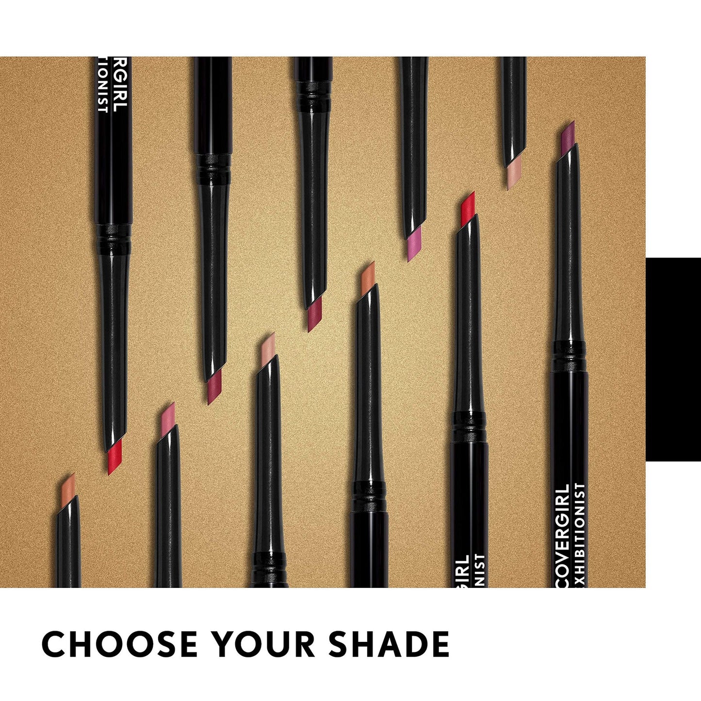 COVERGIRL Exhibitionist Lip Liner Uncarded, Caramel Nude 205