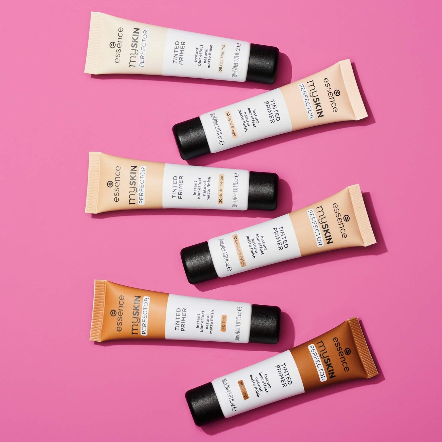 essence myskin Perfector Tinted Primer Matte Finish - 40 Tan