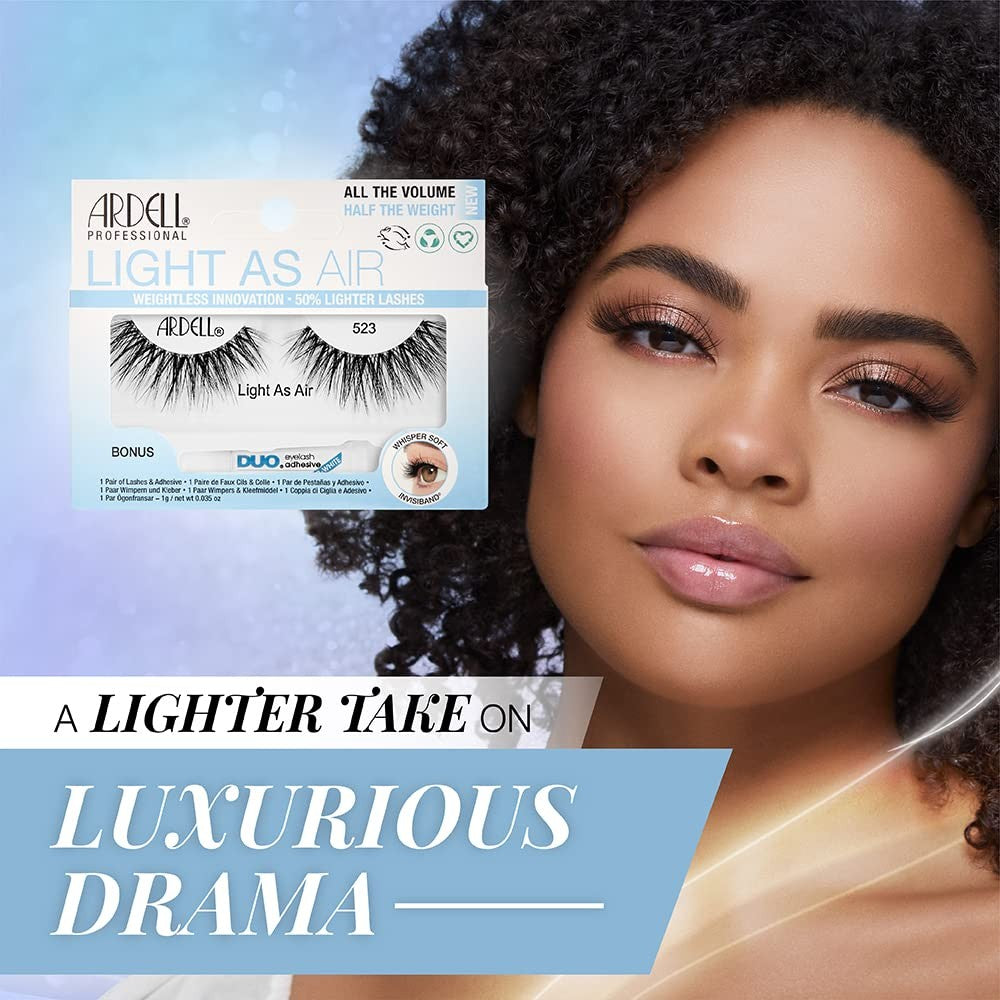 Ardell Light As Air Lashes False Faux Eyelashes - 523