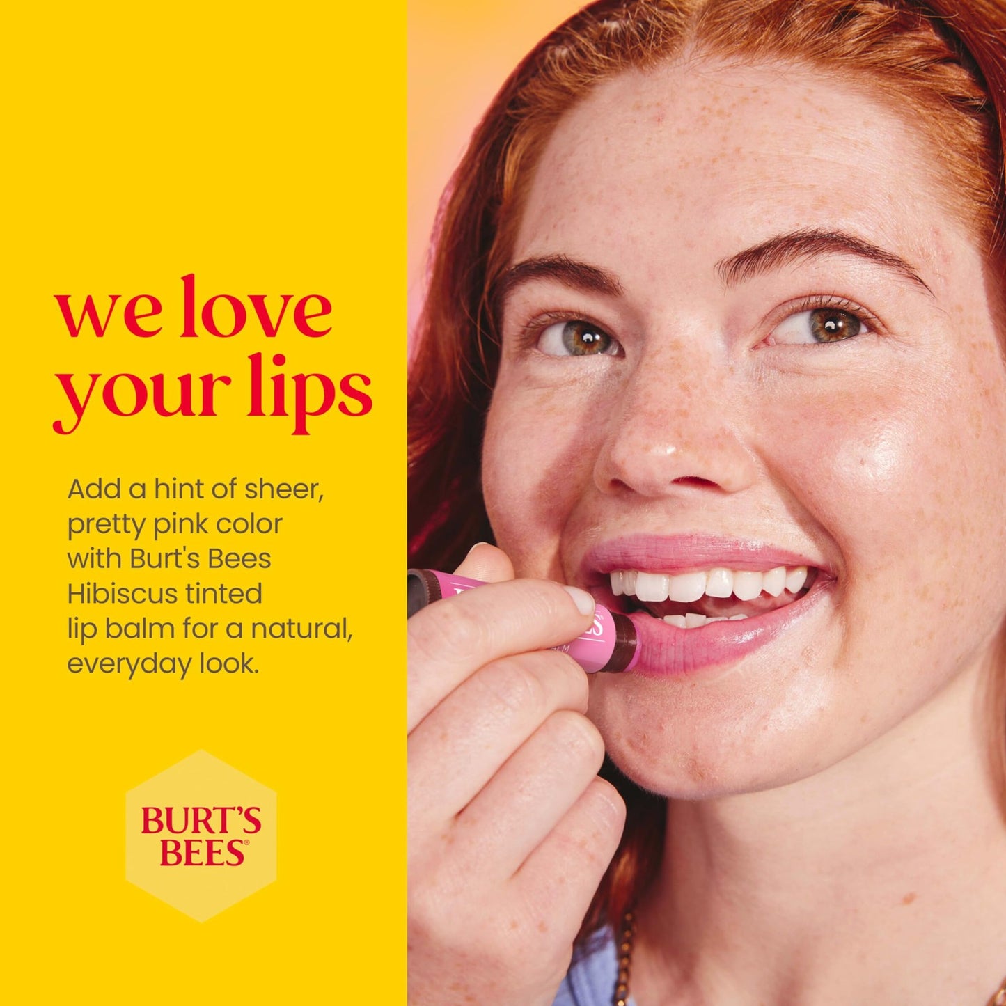 Burts Bees Tinted Lip Balm - Rose
