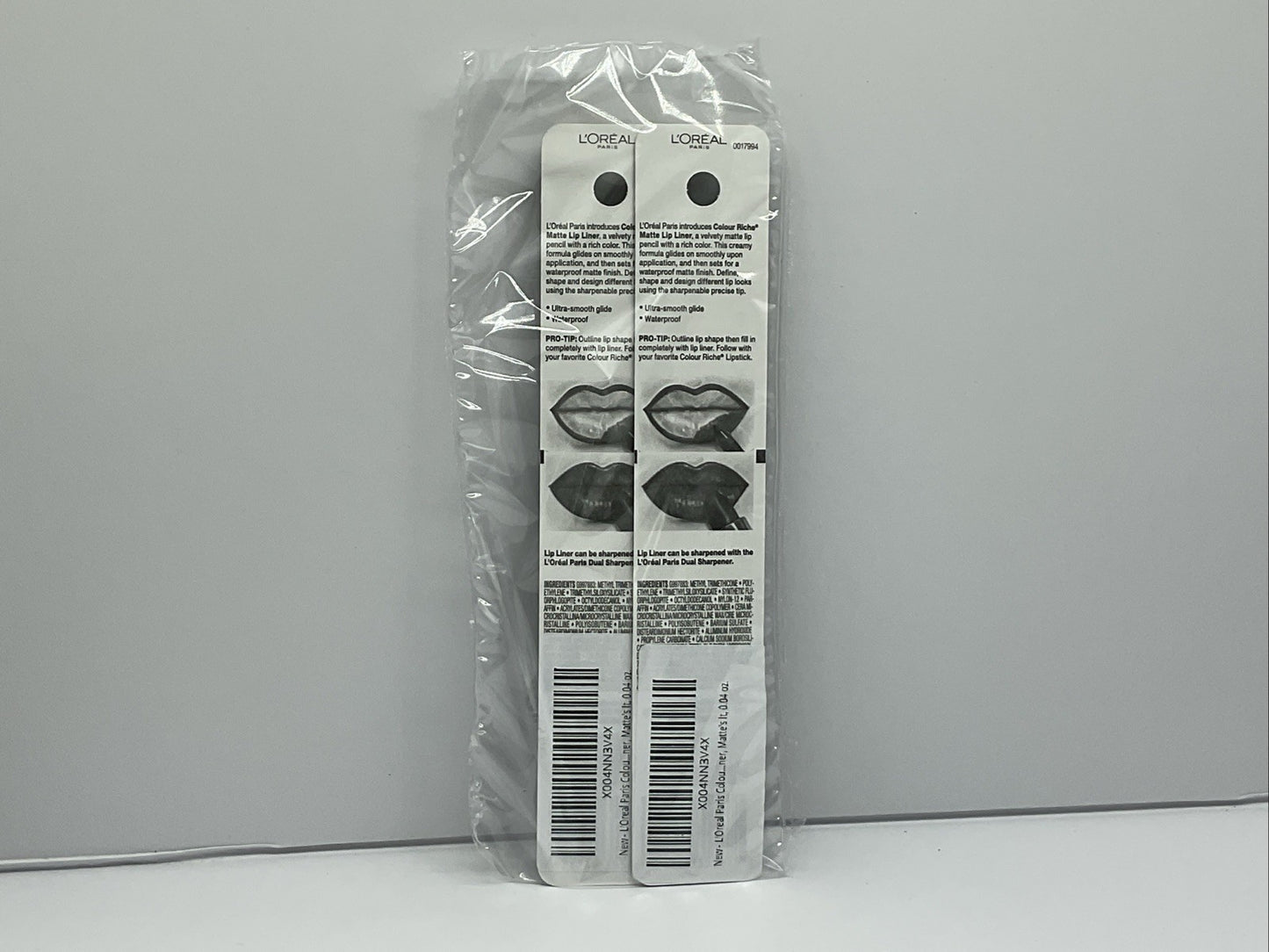 L’Oréal Paris Colour Riche Matte Lip Liner - 110 Velvet Matte Finish - Set Of 2