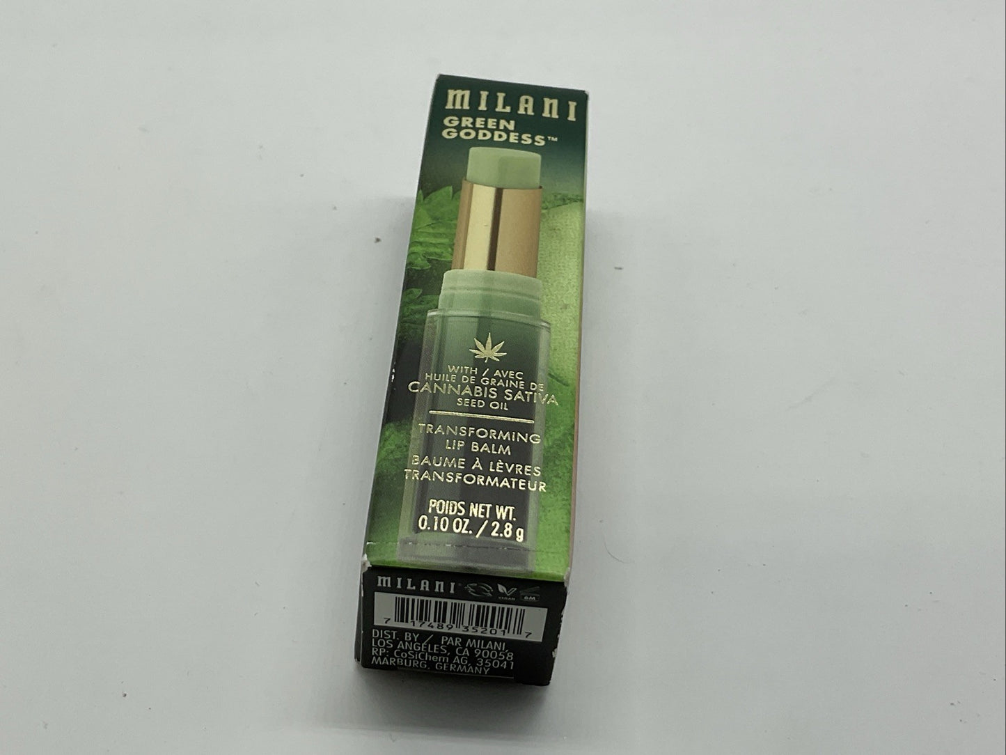 Milani Green Goddess Aloe Leaf Extract - Lip Balm