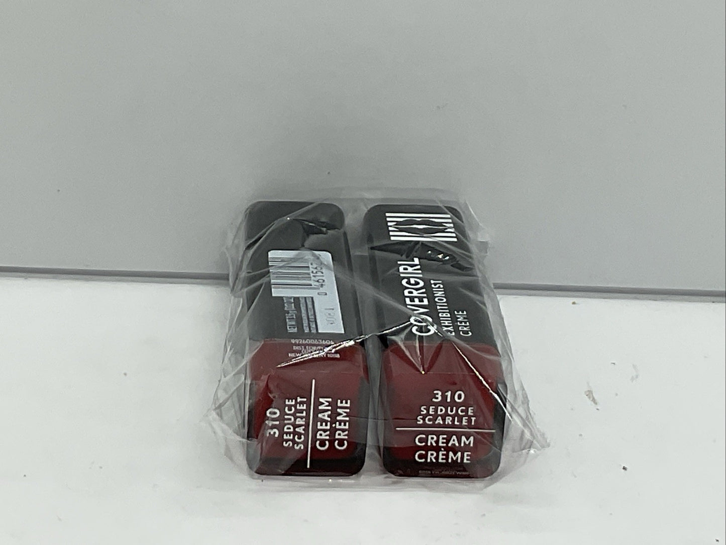 2 PACK - Covergirl Rxhibitionist Crème Lipstick in Shade - 310 Seduce Scarlet