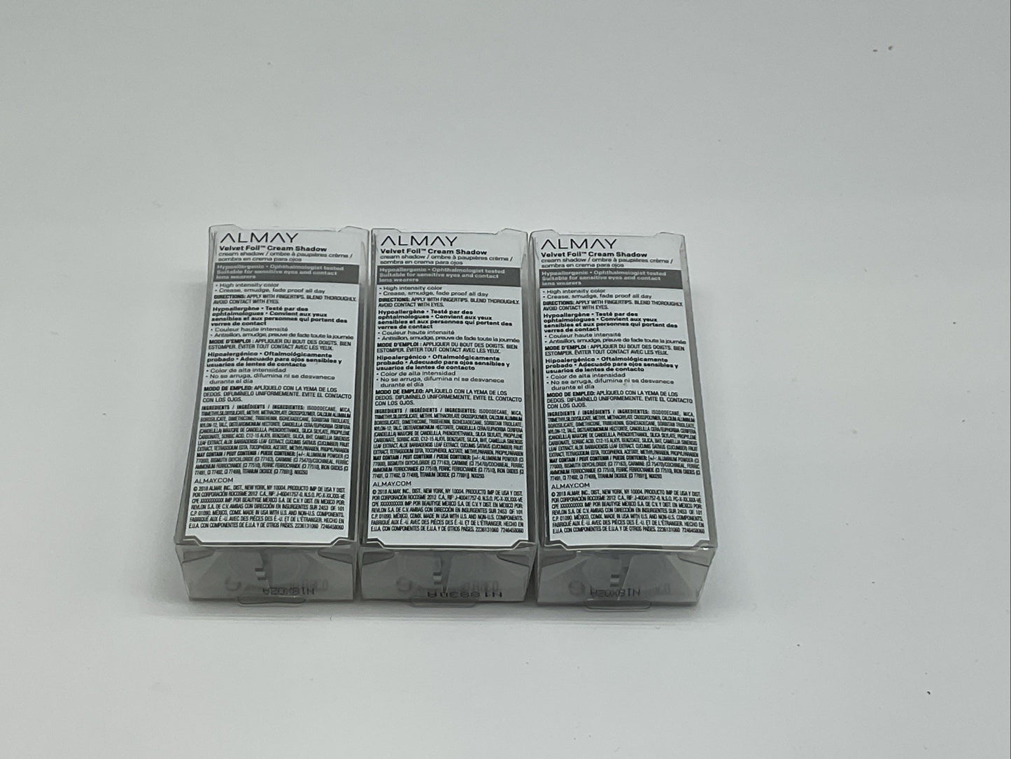 Revlon Almay Velvet Foil Cream Shadow - 060 Lunar Disco - Set Of 3