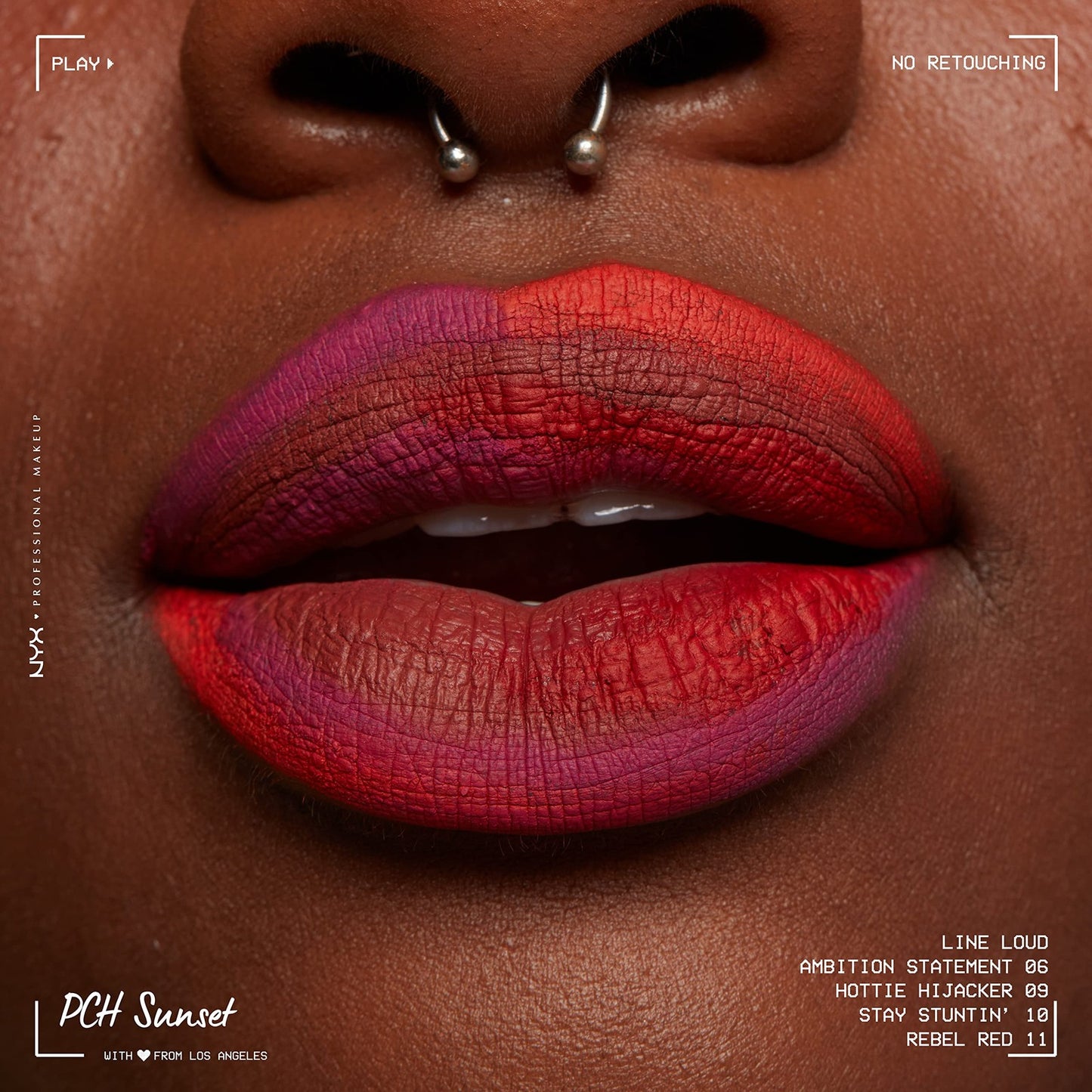 NYX Makeup Line Loud Lip Liner - LLLP09 Hottie Hijacker