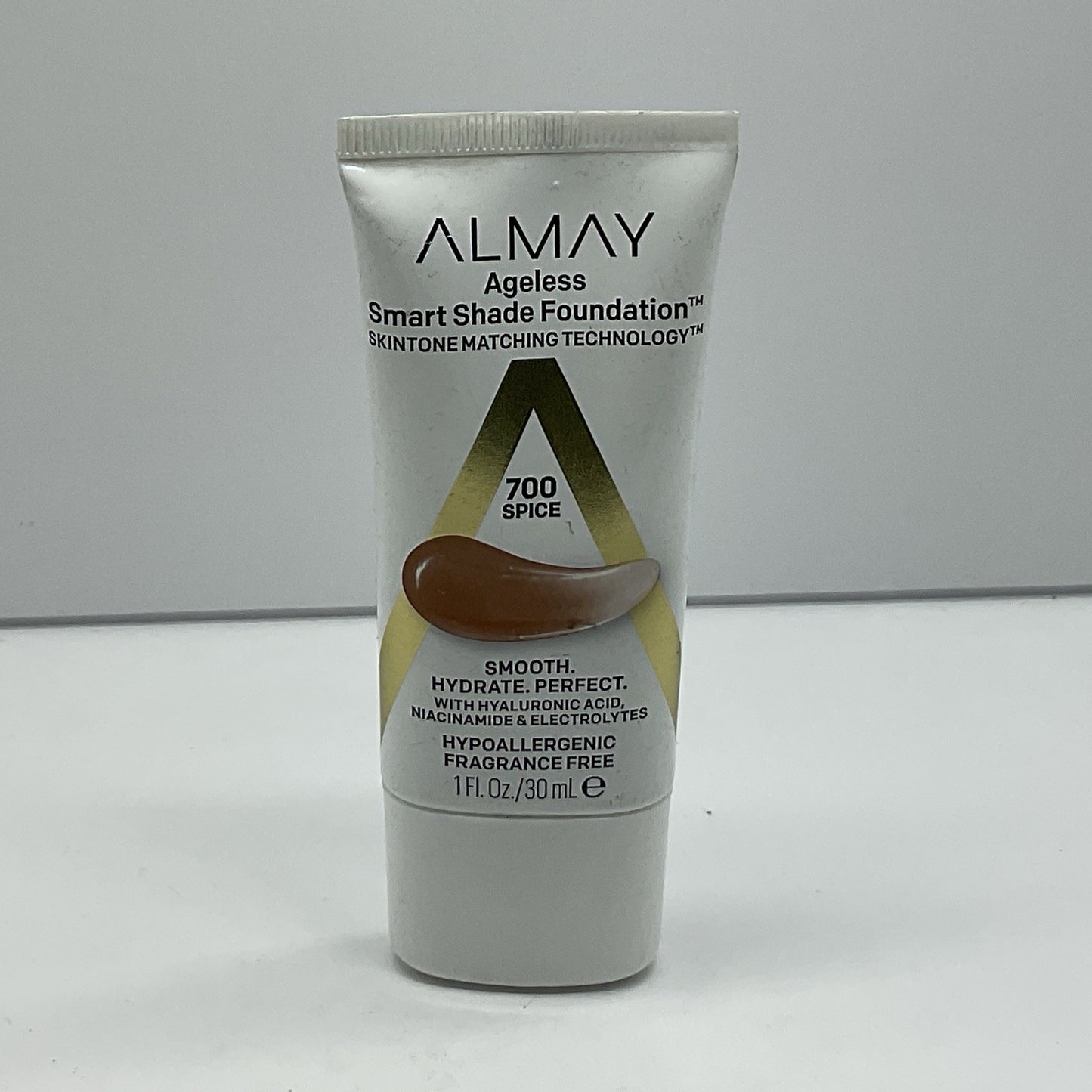 Almay Ageless Smart Shade Liquid Foundation Makeup - 700 Spice - Single