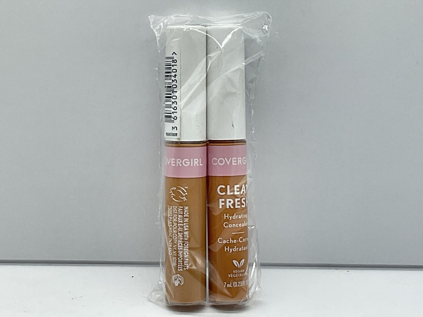2 PACK - COVERGIRL Clean Fresh Hydrating Concealer, #410 Rich Deep, 0.23 Fl Oz