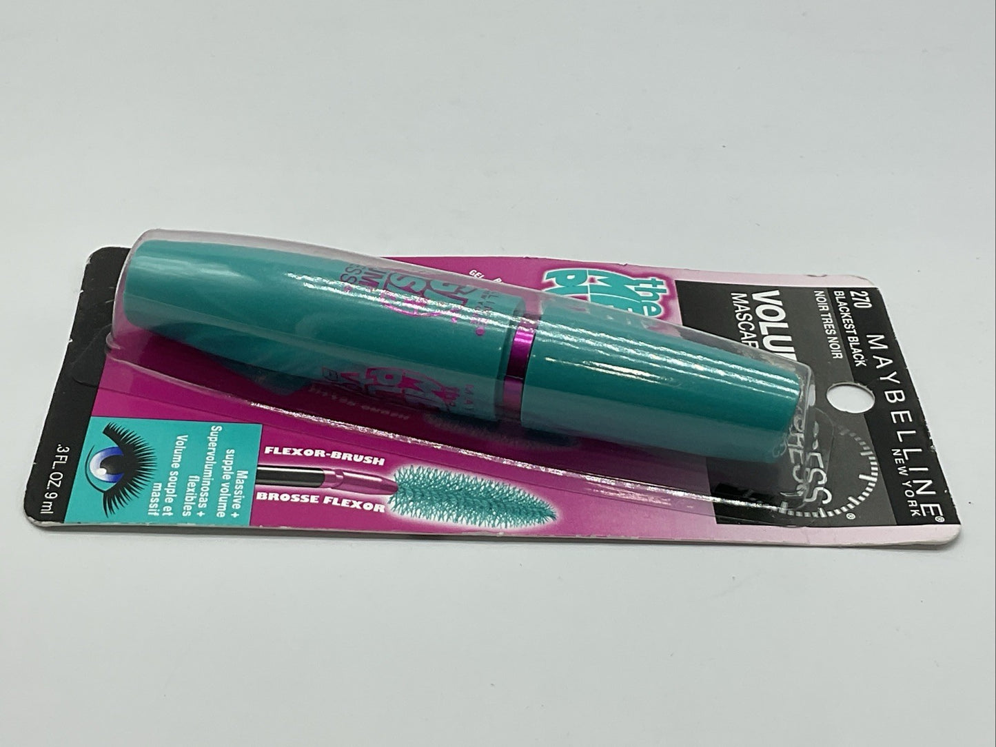 Maybelline Volum' Express The Mega Plush Washable Mascara - 270 Blackest Black