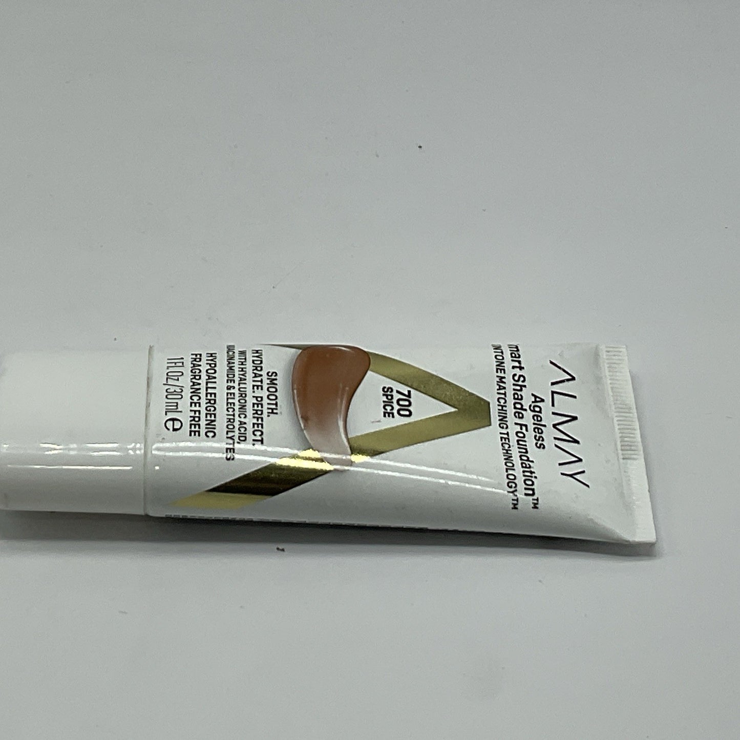 Almay Ageless Smart Shade Liquid Foundation Makeup - 700 Spice - Single