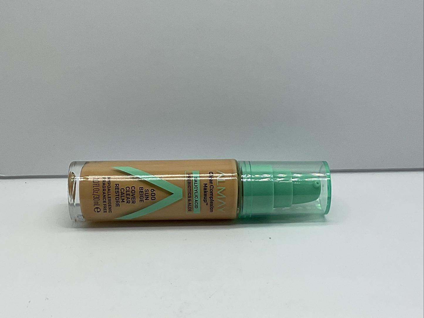 Almay Clear Complexion Foundation Makeup - 600 Sun Beige - Single