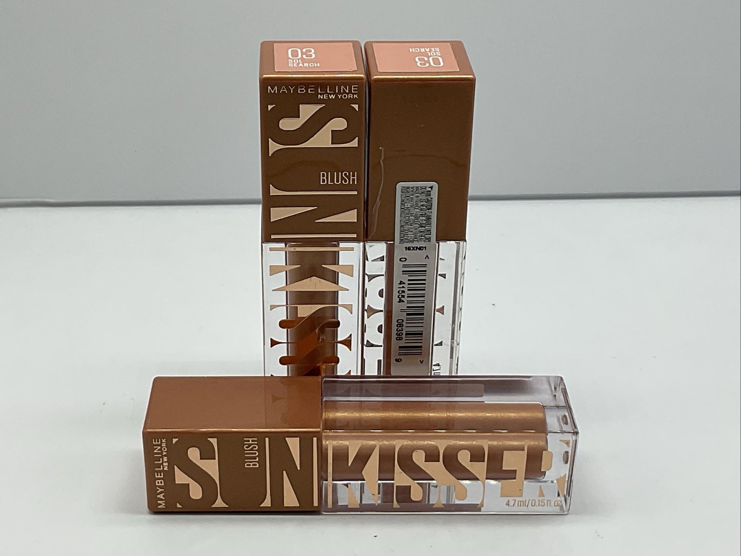 Maybelline Sunkisser Liquid Blush & Bronzer Sealed- 03 Sol Search - Set Of 3