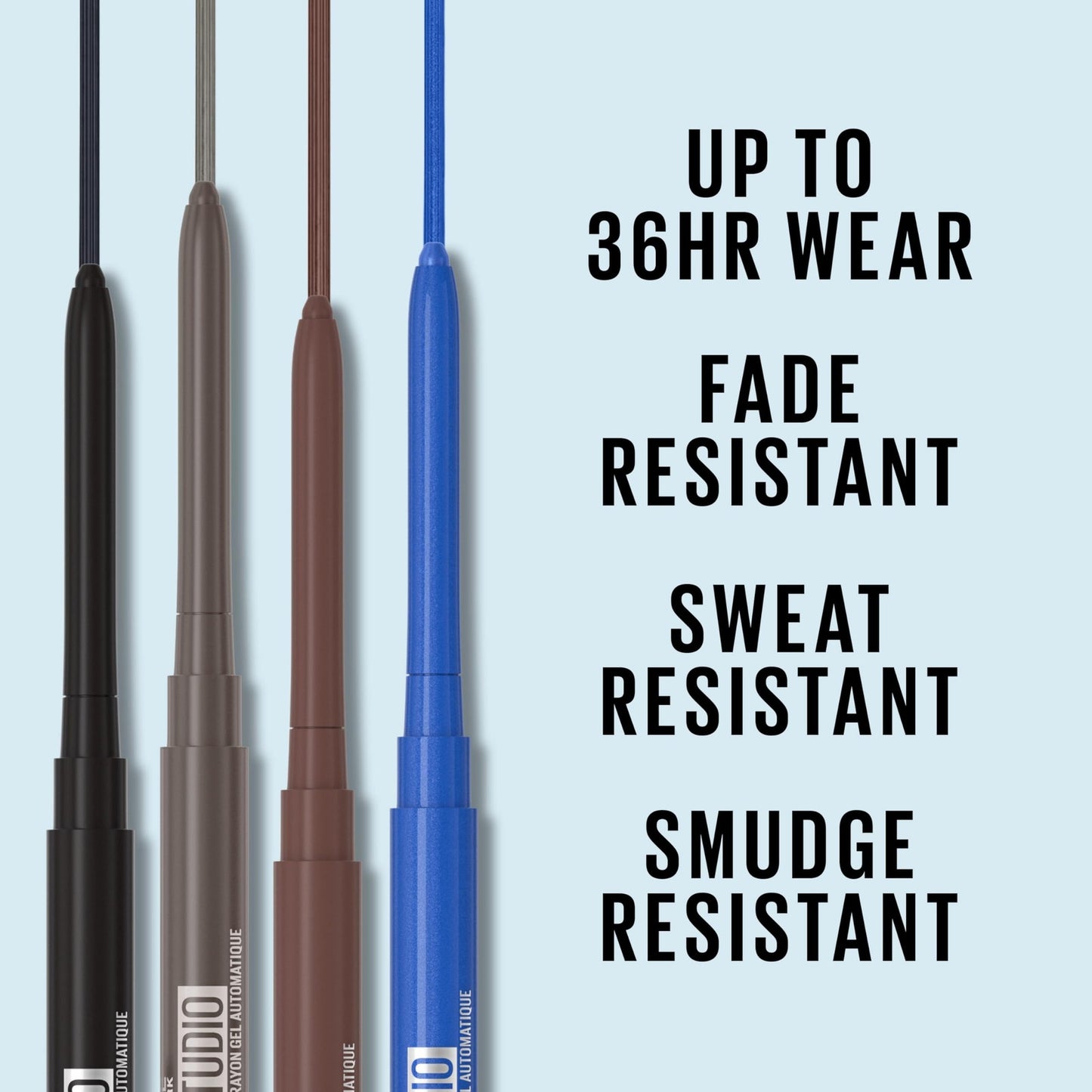 Maybelline Tattoo Studio Mechanical Gel Pencil Eyeliner - 010 Pitch Black